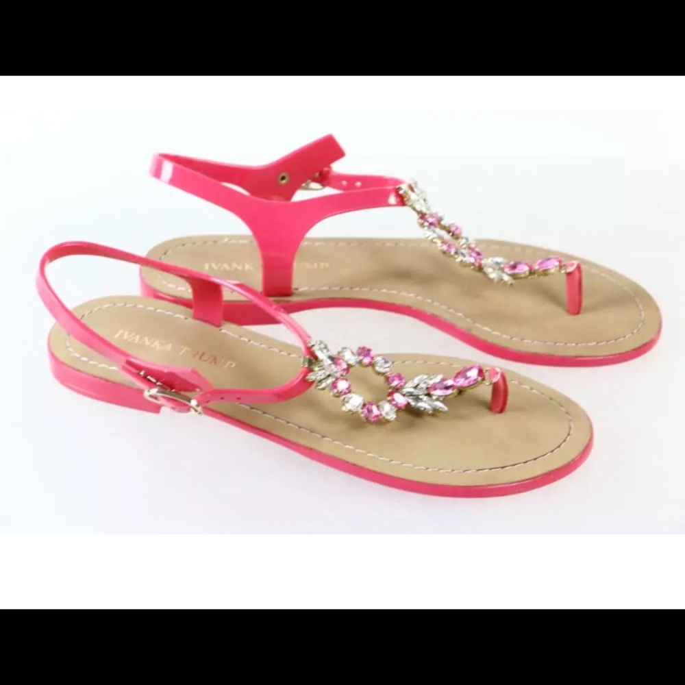 Ivanka Trump Itadoren bubblegum pink jelly size 8